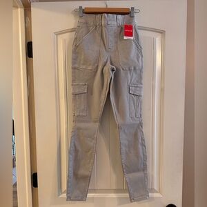 NWT SPANX Women’s Stretch Twill Ankle Cargo Pants Flap pocket skinny size Small